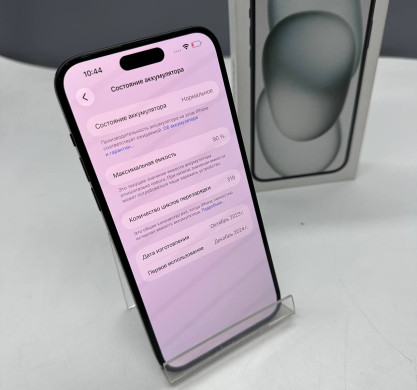 iPhone 15 Plus 256GB Black 90%